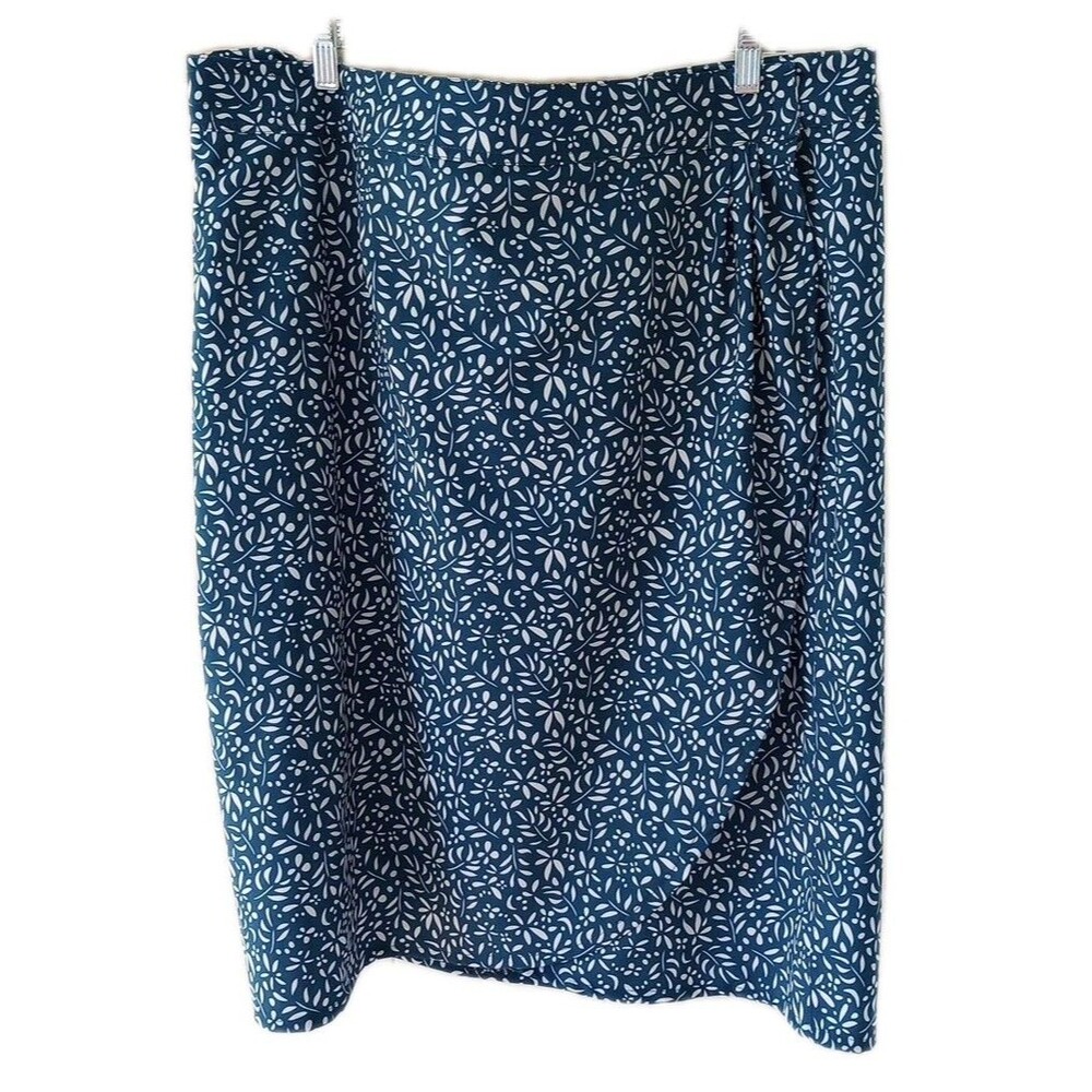 RipSkirt XXL Adjustable Waist Skirt Swim Cover Up Travel LENGTH 3 Blue White